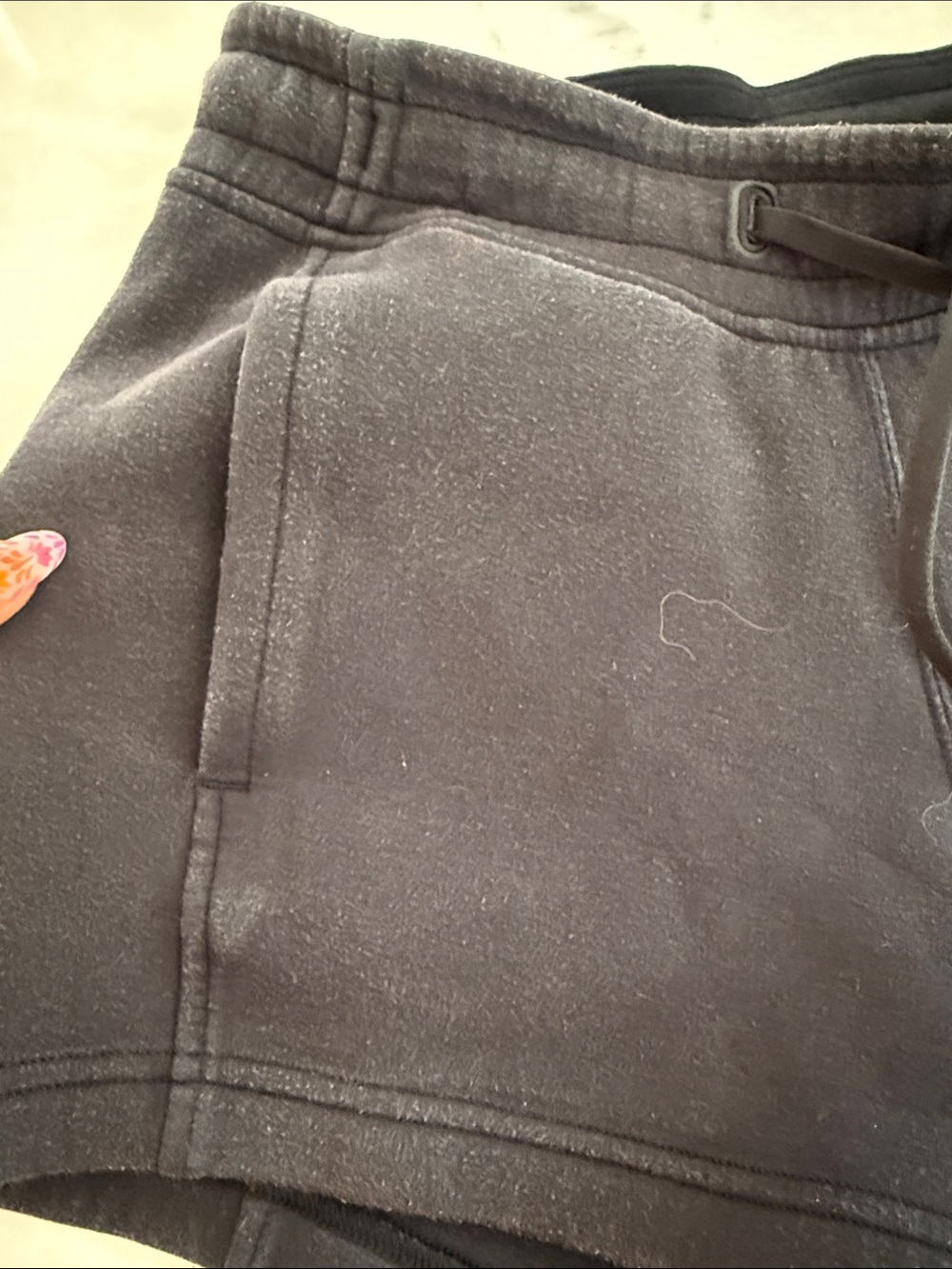 lululemon athletica Black Drawstring Athletic Shorts - Picture 3 of 4